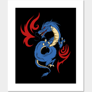 The Blue Dragon Posters and Art